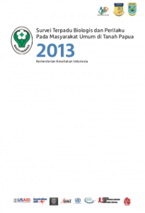 Book Cover: Survei Terpadu Biologis dan Perilaku Papua - 2013