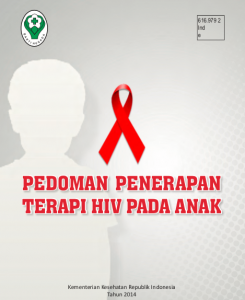 Book Cover: Pedoman Terapi HIV Pada Anak