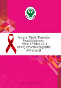 Book Cover: Pedoman ARV 2014 - Permenkes 87 Tahun 2014